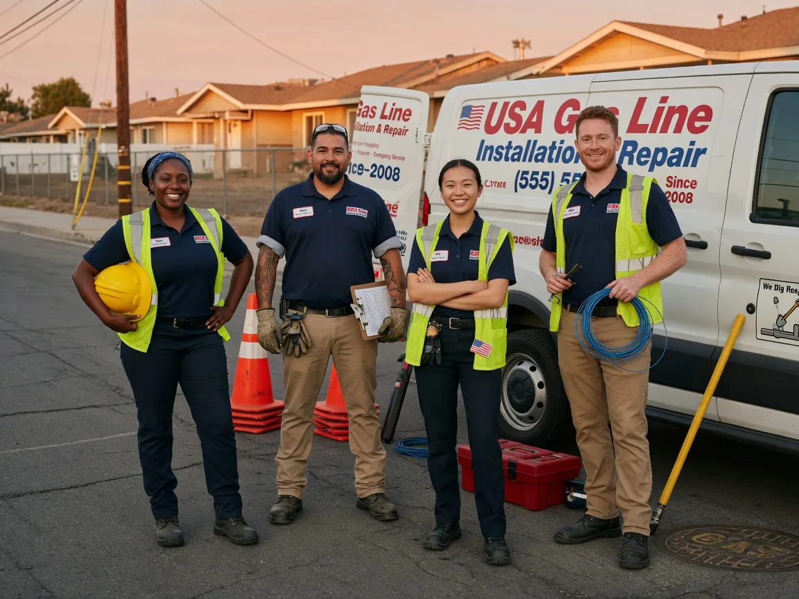 Gas Line Installation company in Brunswick, NE